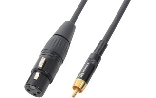 PD Connex Cable XLR Hembra- RCA Macho 3.0m