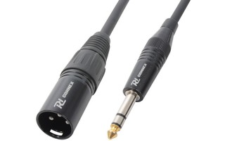 PD Connex Cable XLR macho-Jack 6.3 Stereo 8.0m