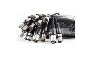 PD Connex Stage Snake 12-in 4-out XLR 15 metres