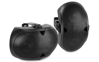 Power Dynamics BE42B In/Outdoor Speaker Set Black 150W