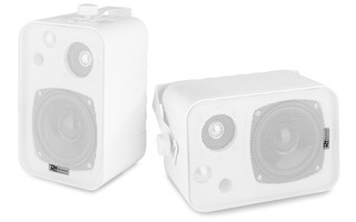 Power Dynamics BV40V Background Speakers White 4" 100V