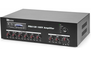 Power Dynamics PBA120 Amplificador linea 100V 120W