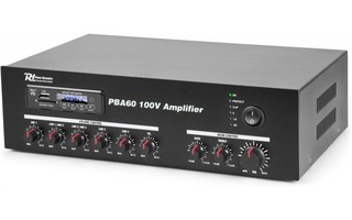 Power Dynamics PBA60 Amplificador linea 100V 60W