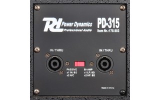 PD-315 Power Dynamics Bafle PA 15