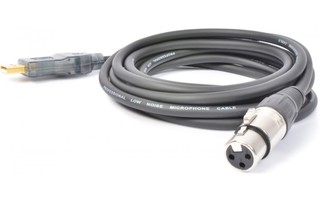 Power Dynamics PDC-03U Cable micro conversor AD XLR-USB