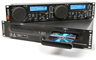 Power Dynamics PDX115 Doble Reproductor CD/SD/USB/MP3