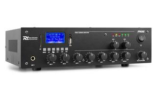 Power Dynamics PPA502 100V Mixer-Amplifier 50W 2 Zones