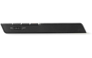 Puntero Láser - Inalámbrico - Mini adaptador USB - Negro - Nedis WLPSRL100BK