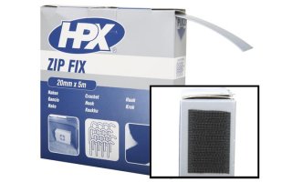 HPX - CINTA CON CIERRE DE GANCHO Y BUCLE (GANCHOS) - 20mm x 5m