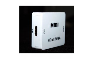 Convertidor de HDMI a VGA con audio