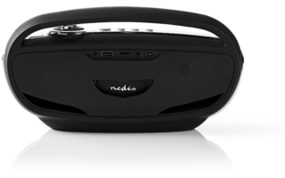 Radio FM - 60 W - Bluetooth® - Negro/plata - Nedis RDFM5300BK