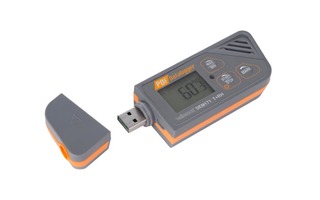 Registrador de datos para temperatura y humedad con interfaz USB - Plug & Play
