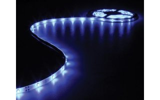 Cinta de LEDs flexible - color azul - 150 LEDs - 5m - 12V