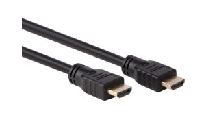 Cable HDMI 2.0 de alta velocidad con ethernet - conector macho a macho - cobre - 2.5 metros