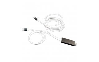 Adaptador Lightning iPhone 5 a HDMI T.V 