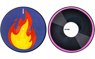 Serato Pressings Emoji Series 2 Flame / Record