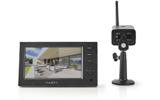 Set de Vigilancia Inalámbrico Digital - 2,4 GHz - 1 x cámara - Pantalla Inalámbrica