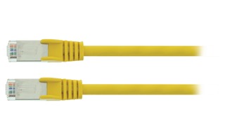 SF/UTP CAT5e cable de red macho a macho de 1.00 m amarillo - Valueline VLCP85121Y10