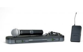 Imagenes de Paquete inalámbrico micrófono vocal/solapa Shure PG1288/PG185