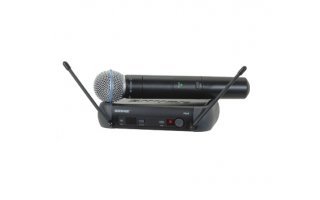 Imagenes de Shure PGX24/BETA58 con micrófono Beta 58A