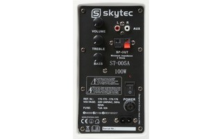 SkyTec Juego de altavoces amplificados 2 vias 5