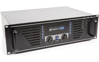 SkyTec SKY-2000B Amplificador de sonido 2x 1000W Negro