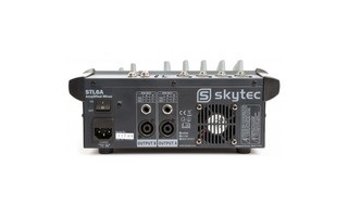 SkyTec STL6A 6-Canales Mezclador con Amplificador SD/USB/MP3/DSP