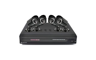 SkyTronic Sistema de vigilancia completo 8 camaras CMOS de color - grabador 500GB