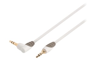 Stereo Audio Cable 3.5 mm Male - 3.5 mm Male 1.00 m White - Bandridge BBM22600W10