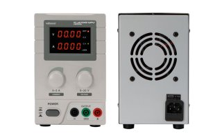 Imagenes de Fuente de alimentación DC para laboratorio 0-30 VDC / 0-5A Máx. con 2 pantallas LED