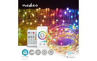 Tira de LED a todo color SmartLife - Wi-Fi - Multicolor - 5000 mm - IP44 - 400 lm - Android™ / I