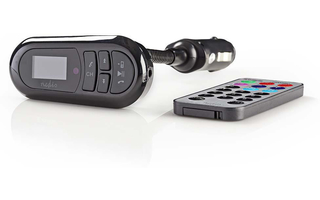Transmisor FM para el Coche - Bluetooth® - Ranura de tarjeta microSD - Llamadas con manos libres