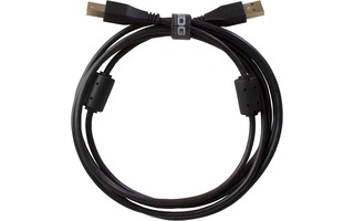 UDG Cable USB 2.0 A-B - Recto - Negro - 1 Metro