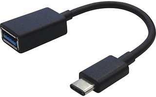 USB 3.0 Cable USB-C Male - A Female 0.15 m Black - Maxxtro 104040