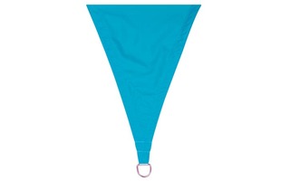 Vela de sombra triangular - 3.6 x 3.6m x 3.6m, color: Azul celeste