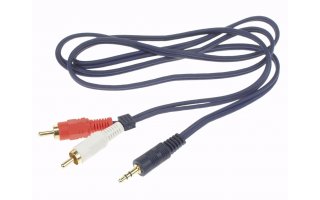 Imagenes de Cable Audio - JACK Estéreo Macho 3.5mm a 2 x RCA Macho, 1.2Metro