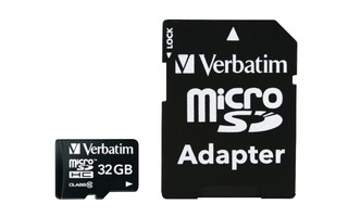 Verbatim 44083 -Micro SDHC 32 GB* - Clase 10 con adaptador
