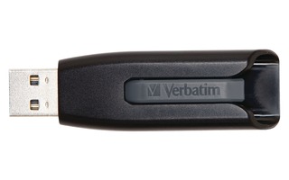 Verbatim 49172 -Lápiz de memoria USB 3.0 de 16 GB Store 'n' Go negro 