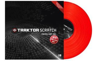 Traktor Scratch Vinyl MK2 - Rojo ( Unidad )
