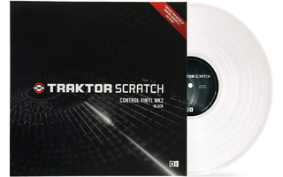 Traktor Scratch Vinyl MK2 - Blanco ( Unidad )