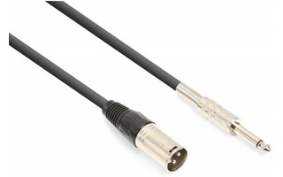 Vonyx Cable XLR Macho-Jack 6.3 Mono (1.5m)