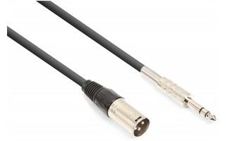 Vonyx Cable XLR Macho >> Jack 6.3 Stereo (1.5m)