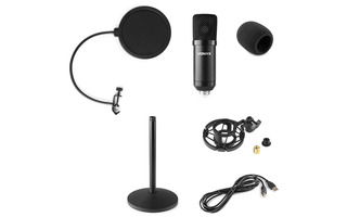 Vonyx CMTS300 Studio Microphone Set Black