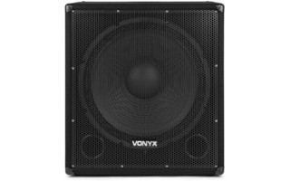 Vonyx SMWBA18 MP3 Subwoofer Bi-AMP 18