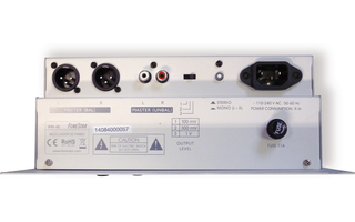Fonestar WM-40 mezclador de pared entradas de micrófono, línea y reproductor USB/SD/MP3 integrad