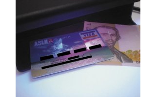 Imagenes de Detector de billetes falsos 230V con bombilla UV