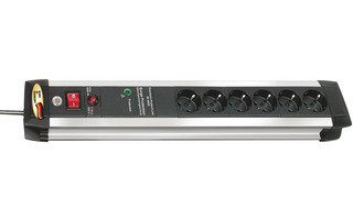 Imagenes de Zócalo de Extensión contra Sobretensiones Premium-Protect-Line 6-Way3.00 m - Contacto Protector 