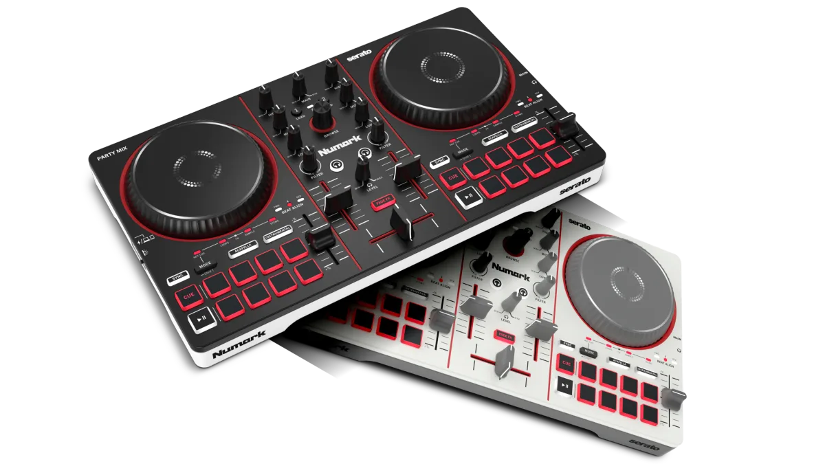Numark Party Mix III en sus dos acabados, negro y crema