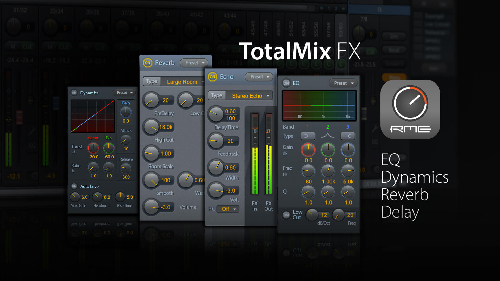 Efectos DSP TotalMix FX