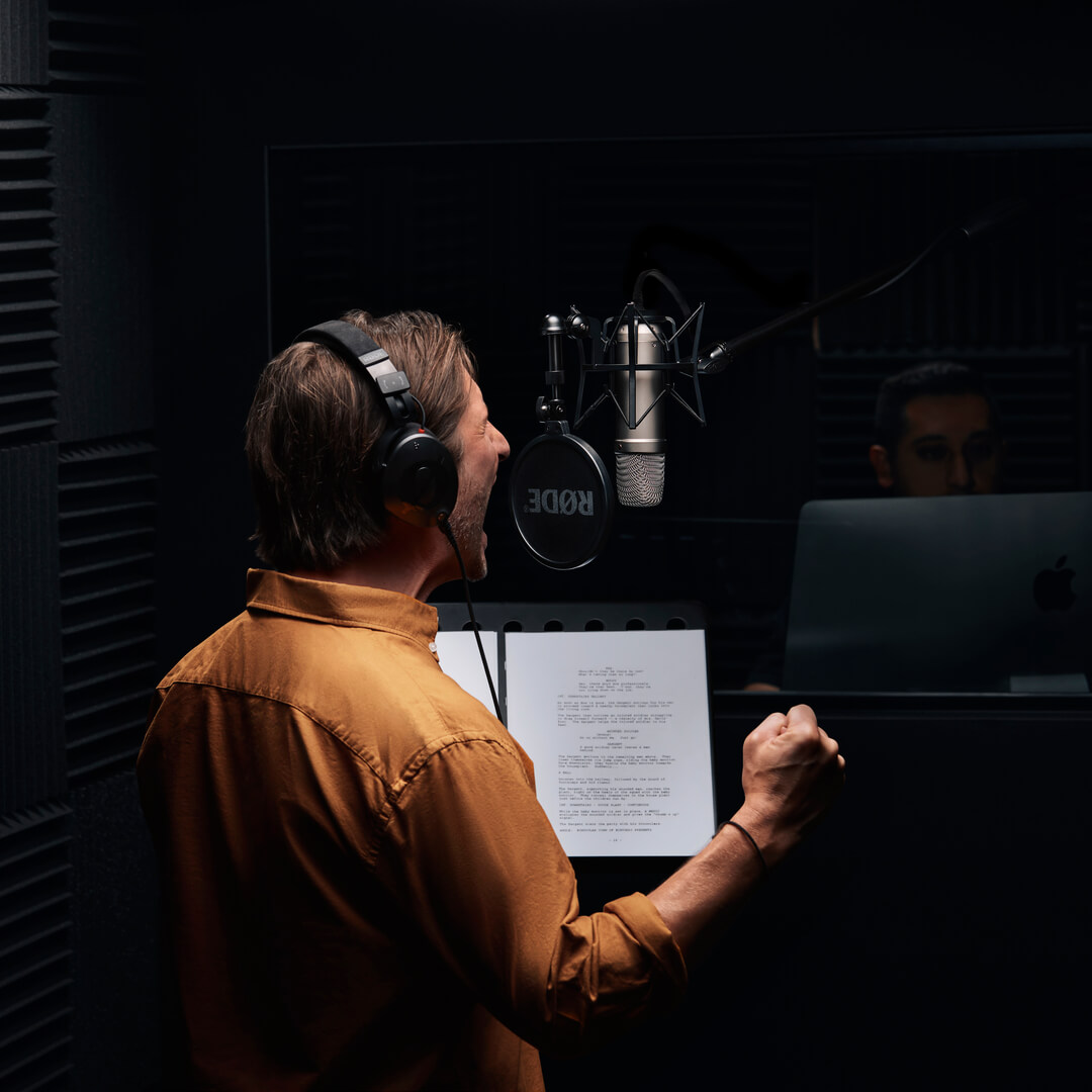 Grabación de locutores con NT1 5.ª generación